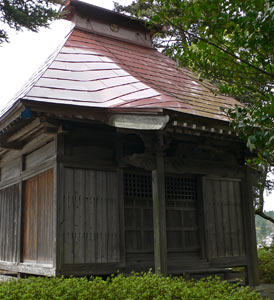 大口の諏訪神社社殿