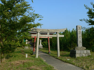 村上市長松の熊野神社