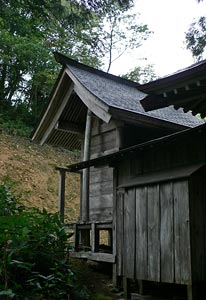 関川村桂の日吉神社本殿