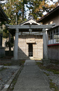 松前神社境内の北野神社