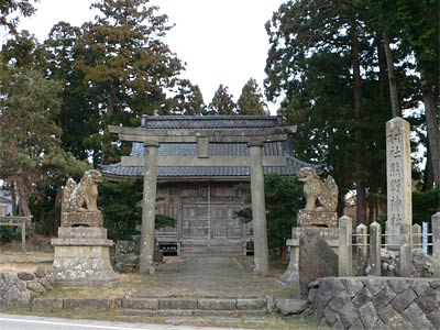 佐渡市新穂青木の熊野神社