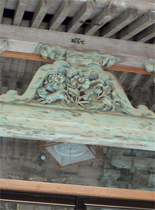 加茂神社本殿装飾