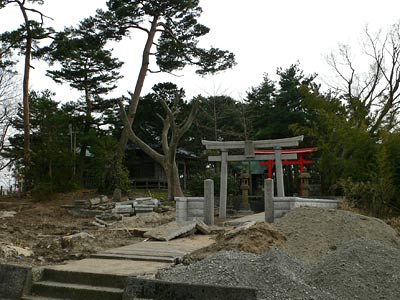 聖籠町蓮野の厳島神社（2008年）