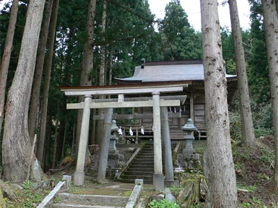 関川村幾地の七社神社