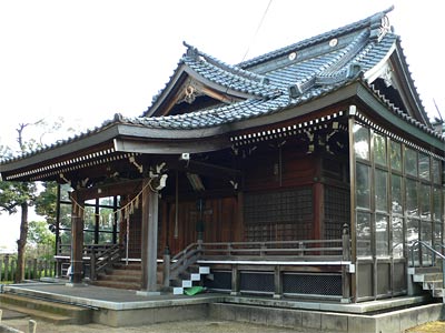 亀田早通の神明宮社殿
