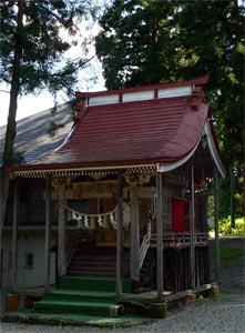関山神社境内の金比羅堂