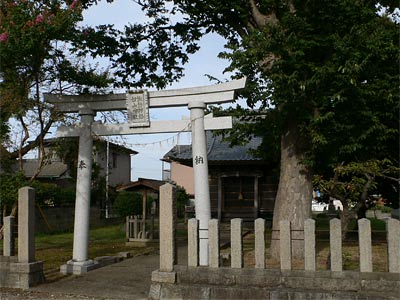 新潟市北区嘉山の白山神社諏訪神社