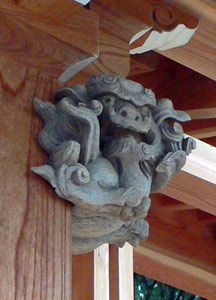 熊野三社社殿彫刻