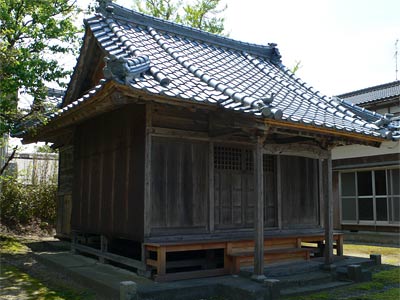 地本の厳島神社社殿