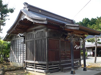 舟戸の舟戸神社社殿