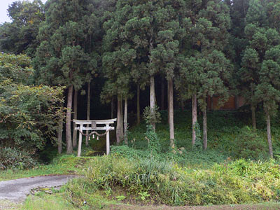 加茂市狭口の山王神社