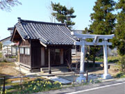 鷲ノ木新田の金玉神社