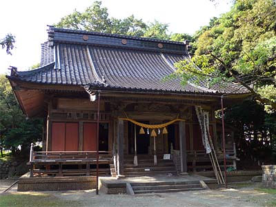 糸魚川市田伏奴奈川神社拝殿