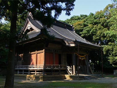 糸魚川市田伏奴奈川神社拝殿