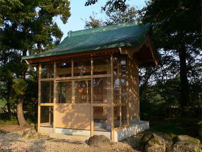 森町の厳島神社社殿