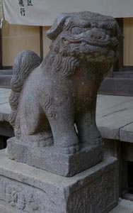五十嵐神社狛犬