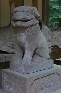五十嵐神社狛犬