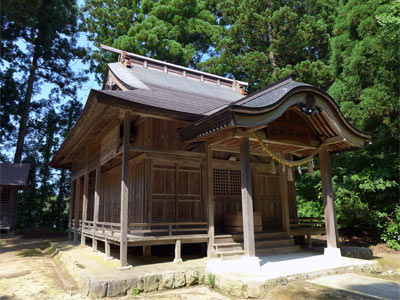 神田山神社拝殿