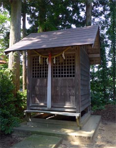 神田山神社境内の雁田神社