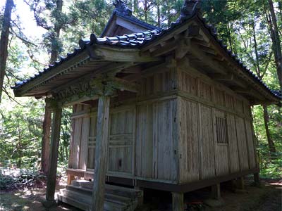 山熊田浅間神社の社殿