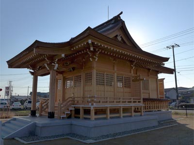 諏訪赤坂神社社殿