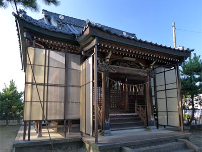 神明赤崎神社社殿