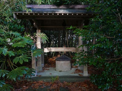 鷲ノ木の白山神社境内の井戸