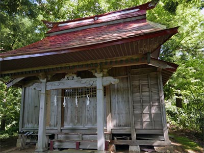 柿崎区東横山の拝殿