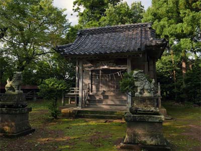 旧大潟町長崎の三宮神社社殿