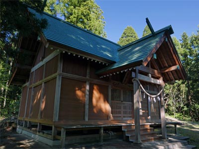 旧下田村新屋の熊野社社殿
