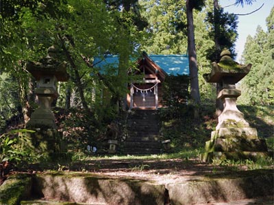 旧下田村新屋の熊野社社殿