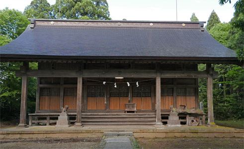 五十嵐神社拝殿