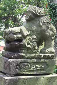 赤塚山祇社狛犬