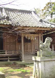 坂田神明神社社殿