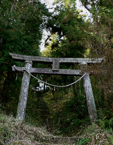 挾間町鬼崎の熊野宮神社