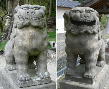 阿南神社狛犬