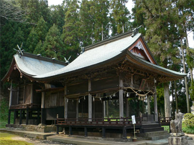 中尾八幡社社殿