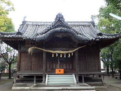 豊原神社拝殿