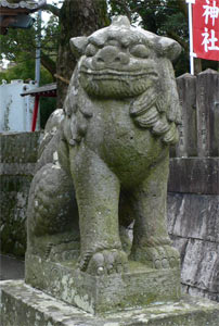 八幡竈門神社狛犬（吽形）