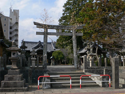 大分市大在の住吉神社