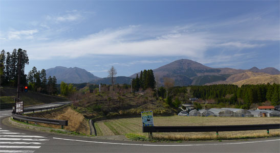高丘神社付近の眺望